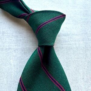 Davide Cenci “Collection” Gorgeous Wool Striped Tie